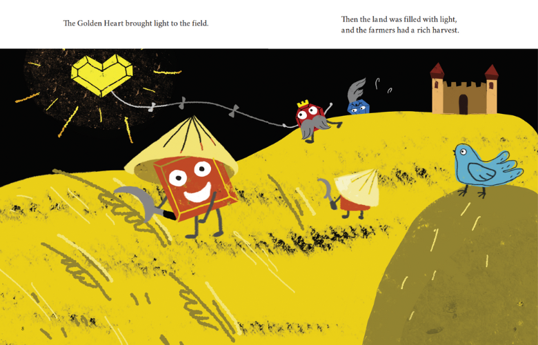 The goldent heart đọc thử