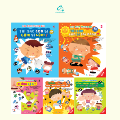 COMBO 5 cuốn Ehon Các bệnh thường gặp